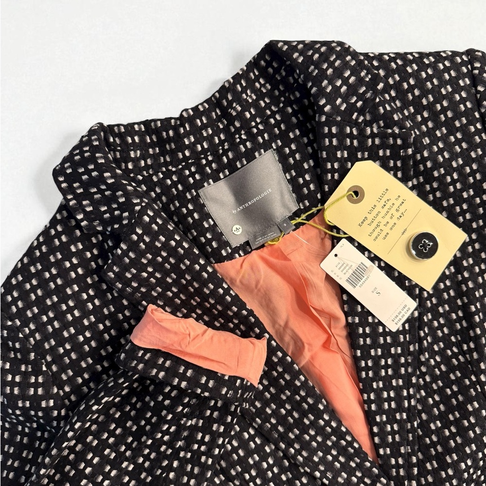 Anthropologie Filipa Textured Blazer Size Small NWT - Picture 3 of 8